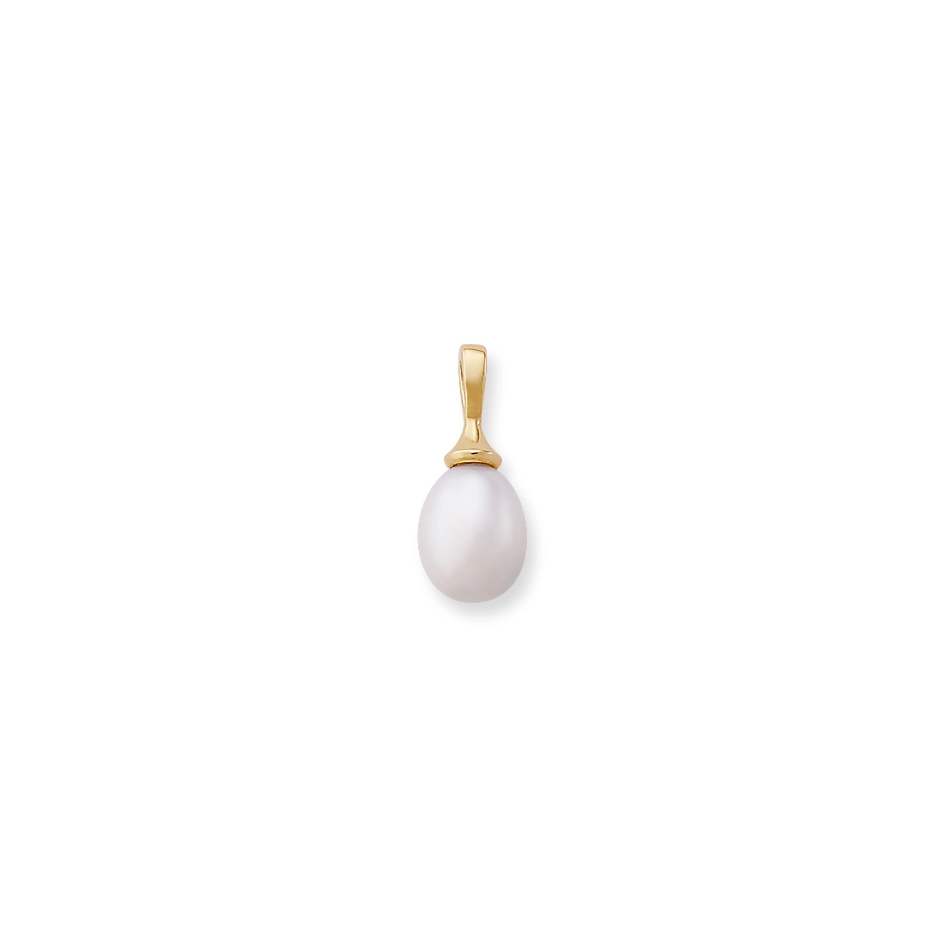 Teardrop Cultured Pearl Pendant