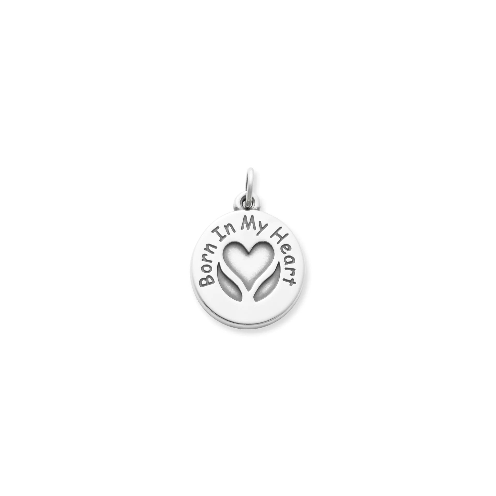 Born In My Heart Adoption Charm
