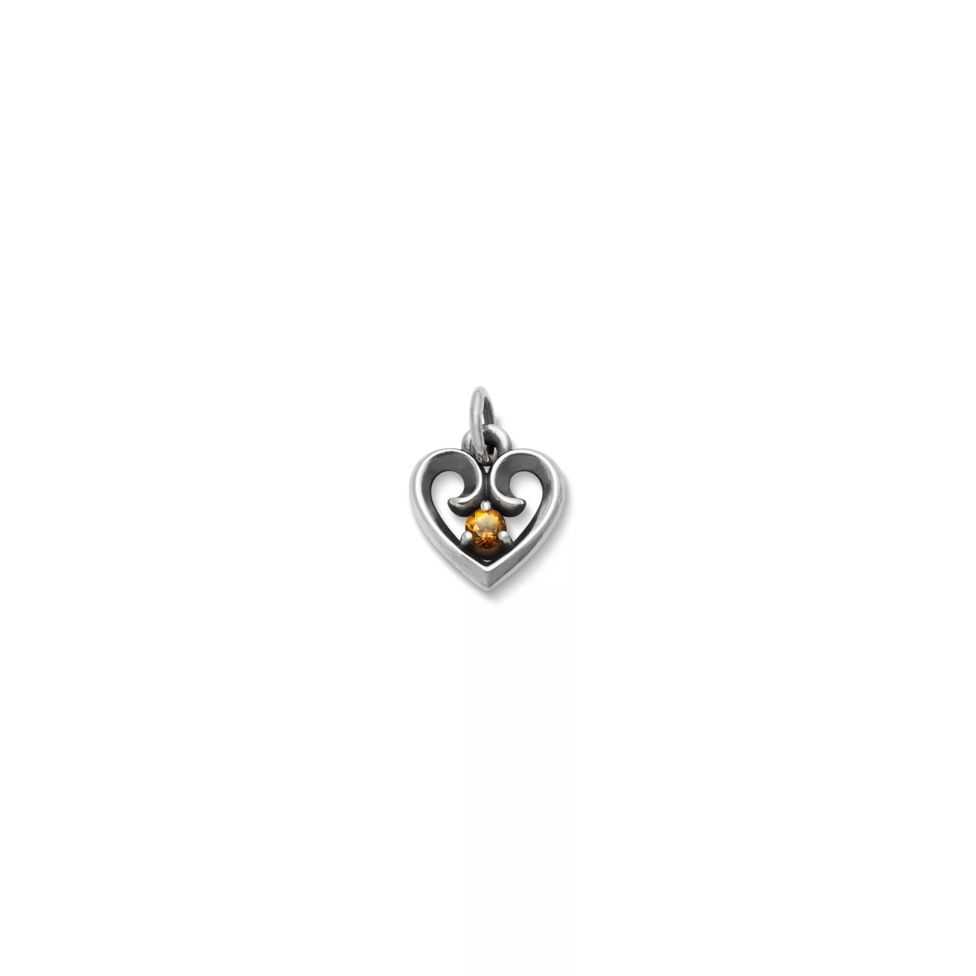 Avery Remembrance Heart Birthstone Charm