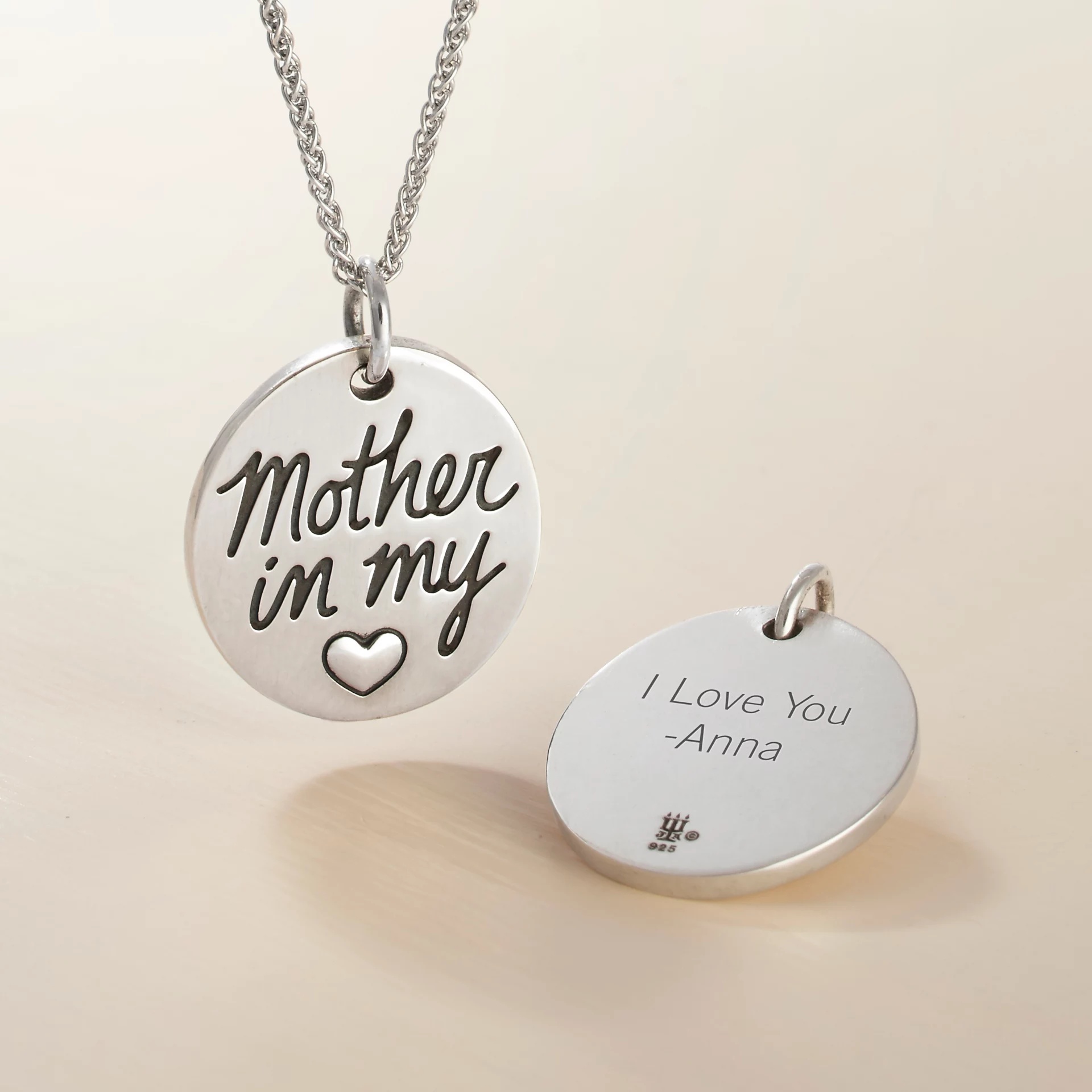 Mother in my Heart Charm - Image 2