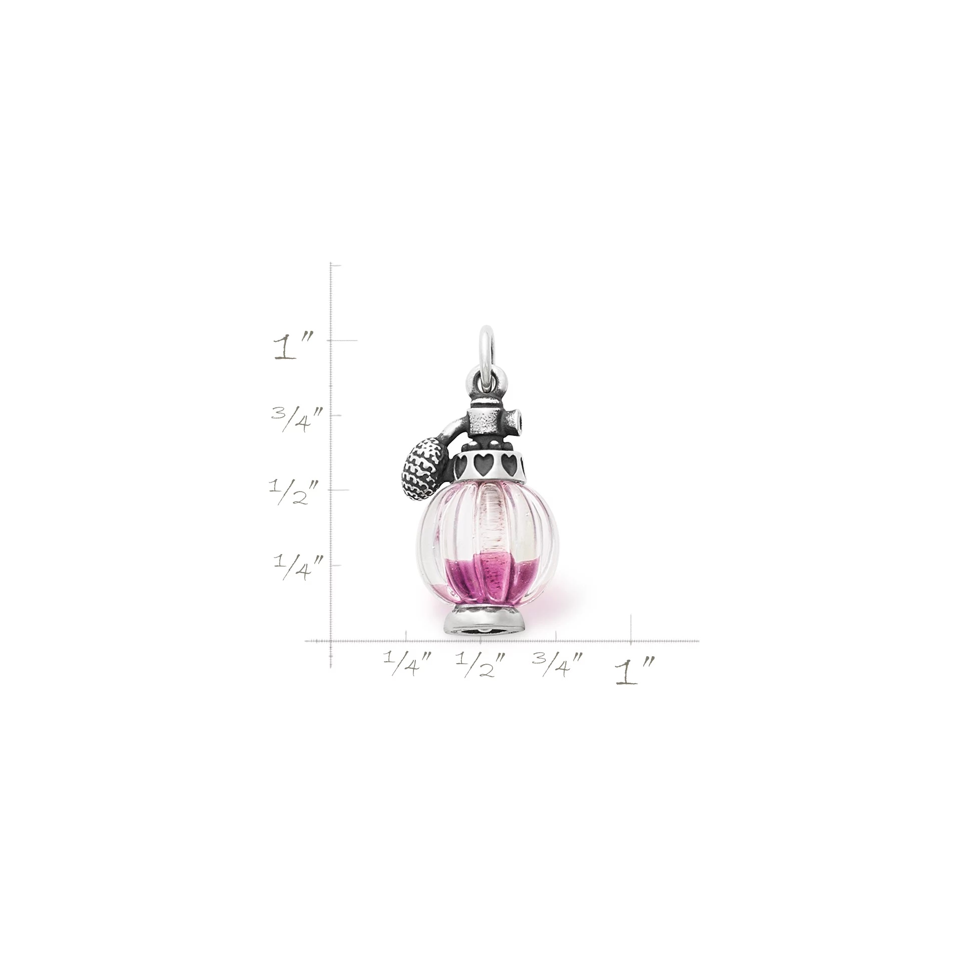Love Potion Art Glass Charm - Image 3