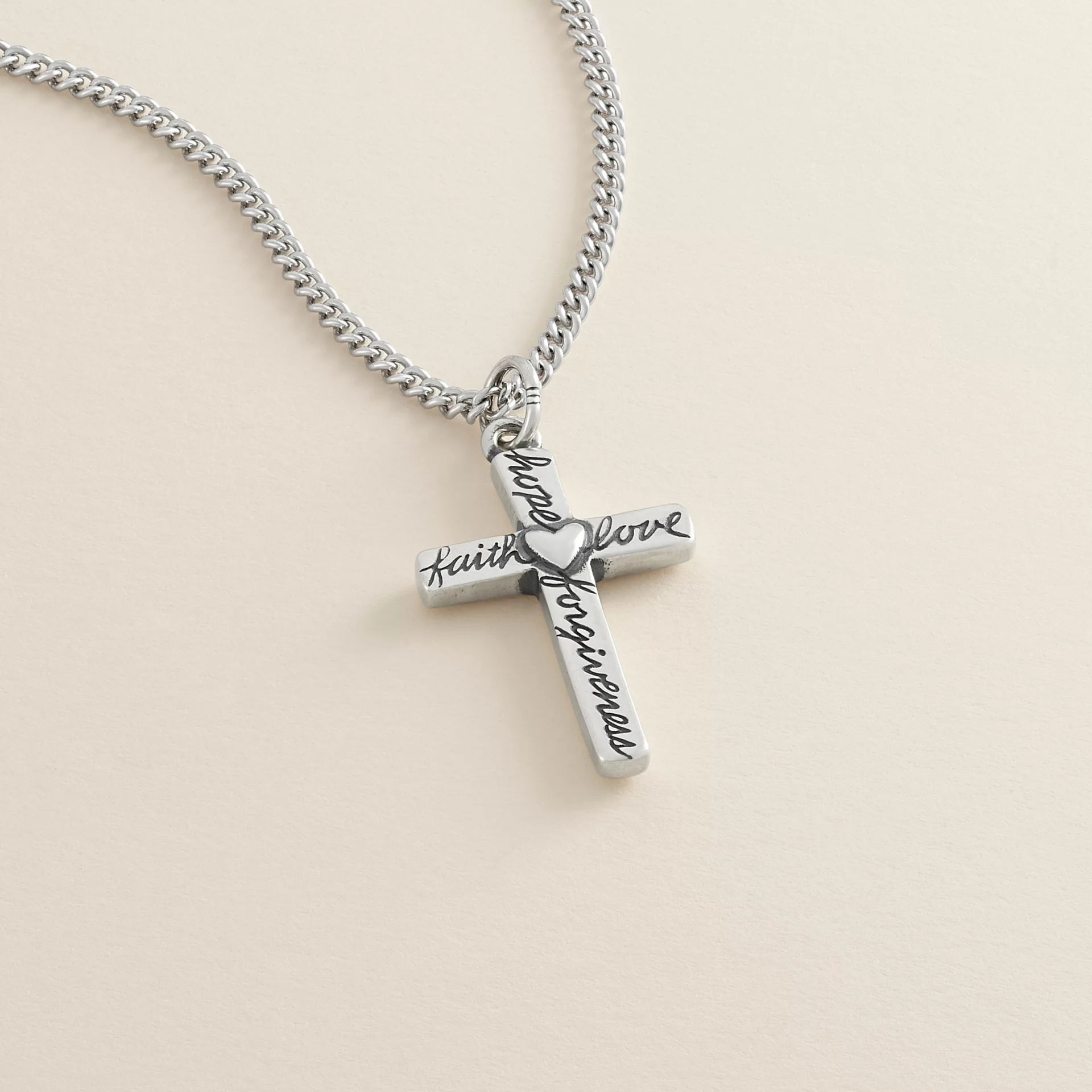 From the Heart Cross Pendant - Image 2
