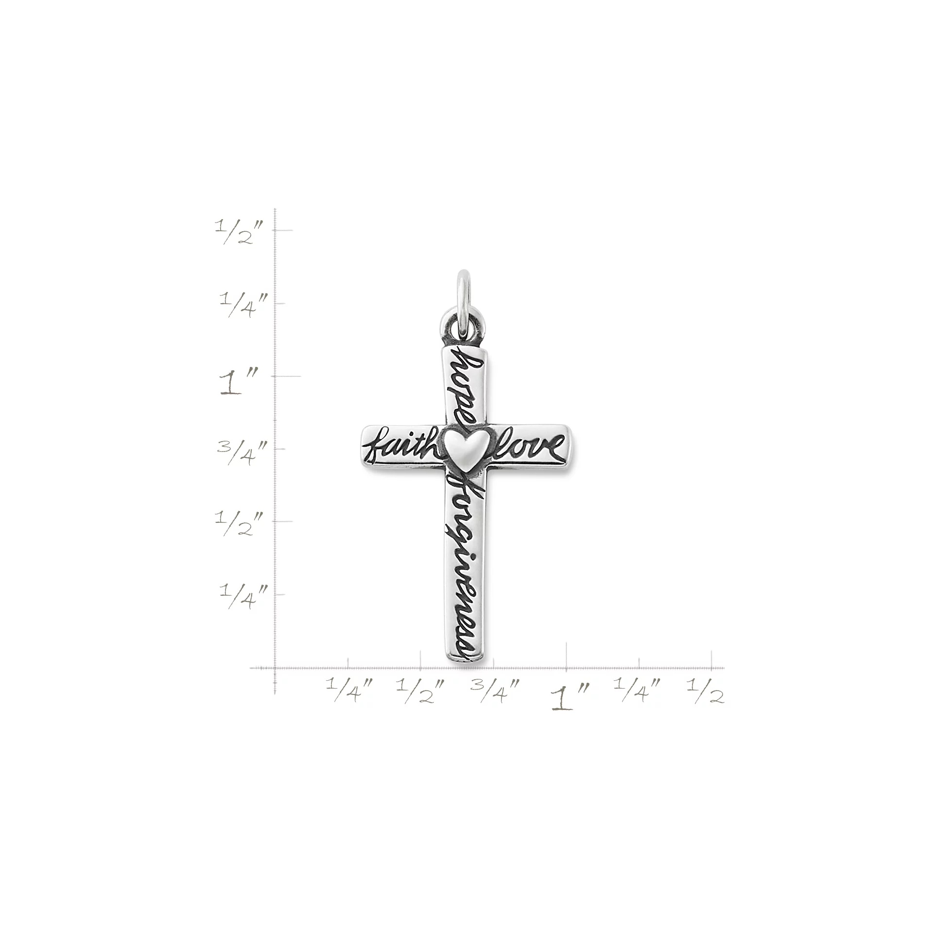 From the Heart Cross Pendant - Image 4