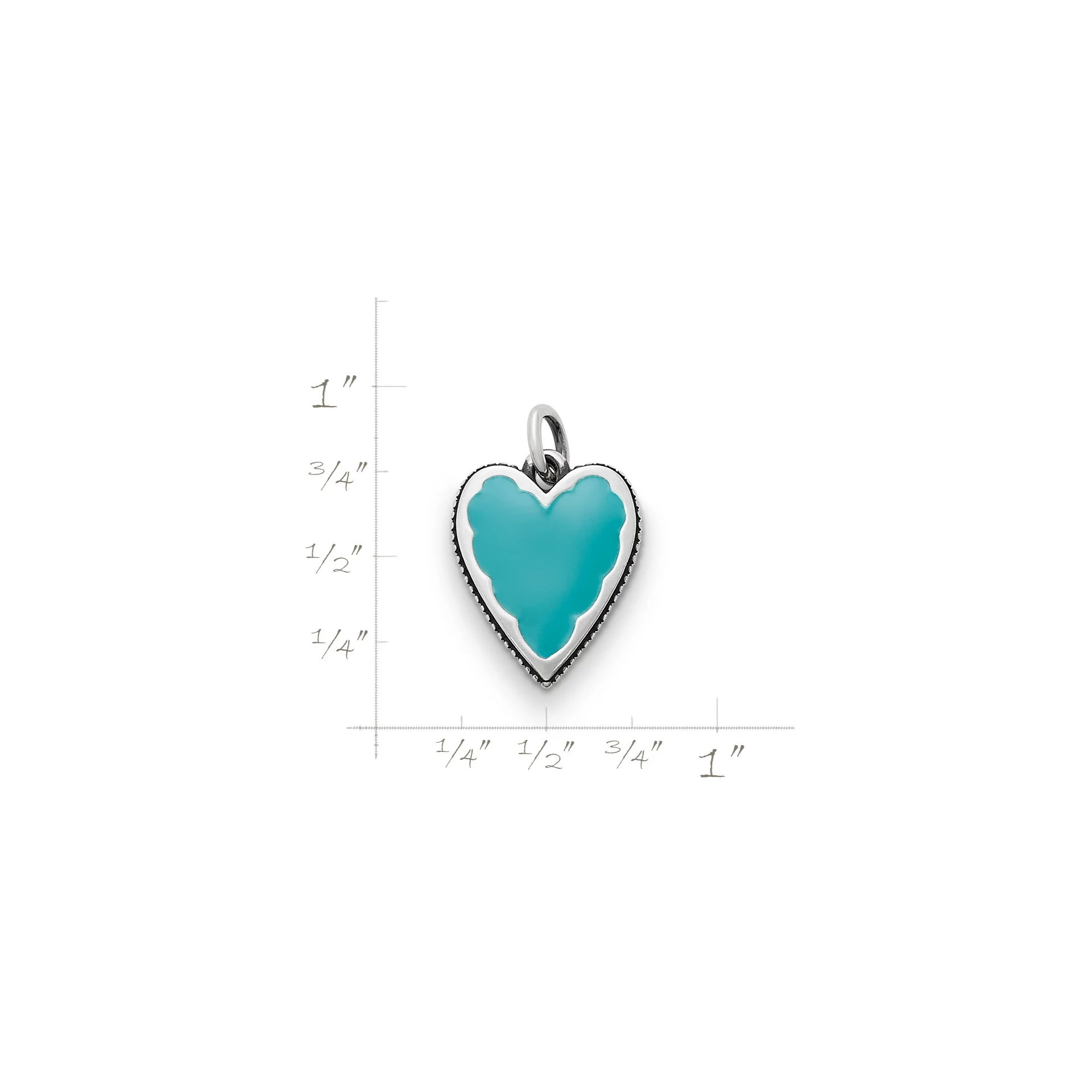 Enamel Heart Charm - Image 6
