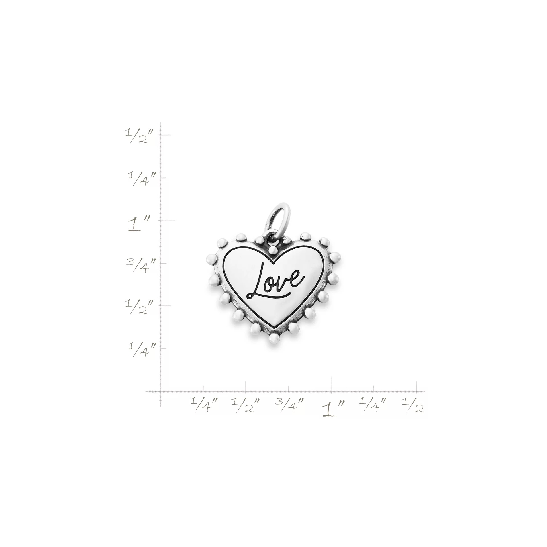 Beaded Heart Love Charm - Image 4