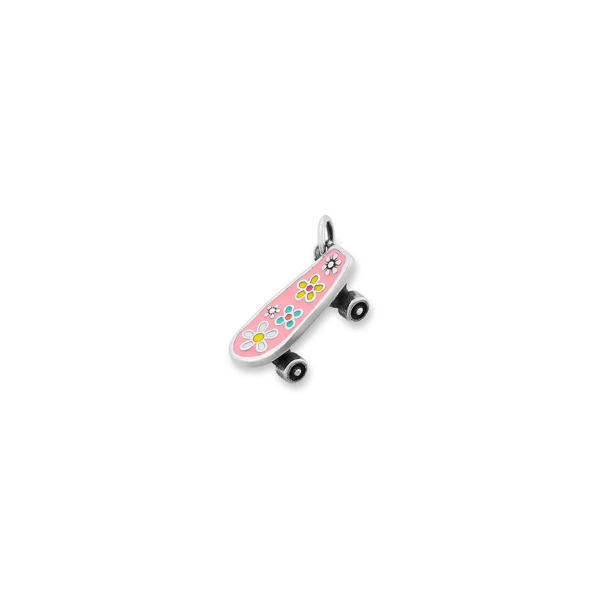 Enamel Floral Skateboard - Image 2