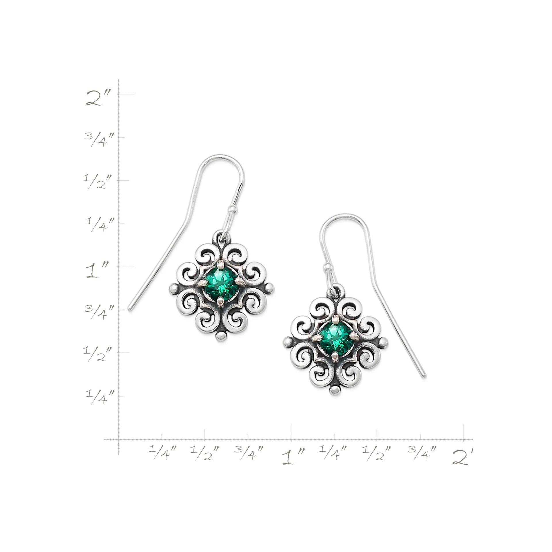 Spanish Lace Birthstone Dangle EarShop All Rings - Image 4