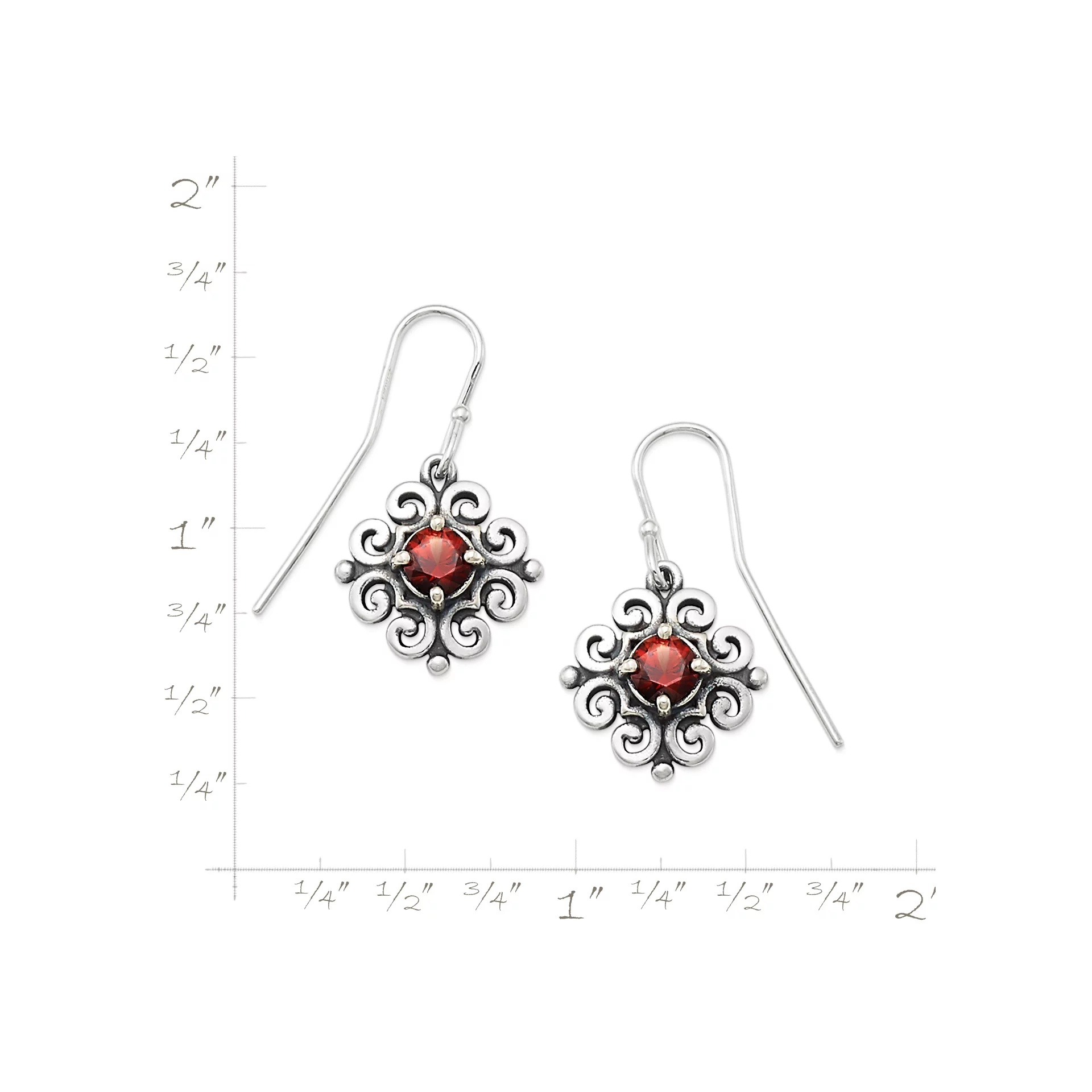 Spanish Lace Birthstone Dangle EarShop All Rings - Image 4