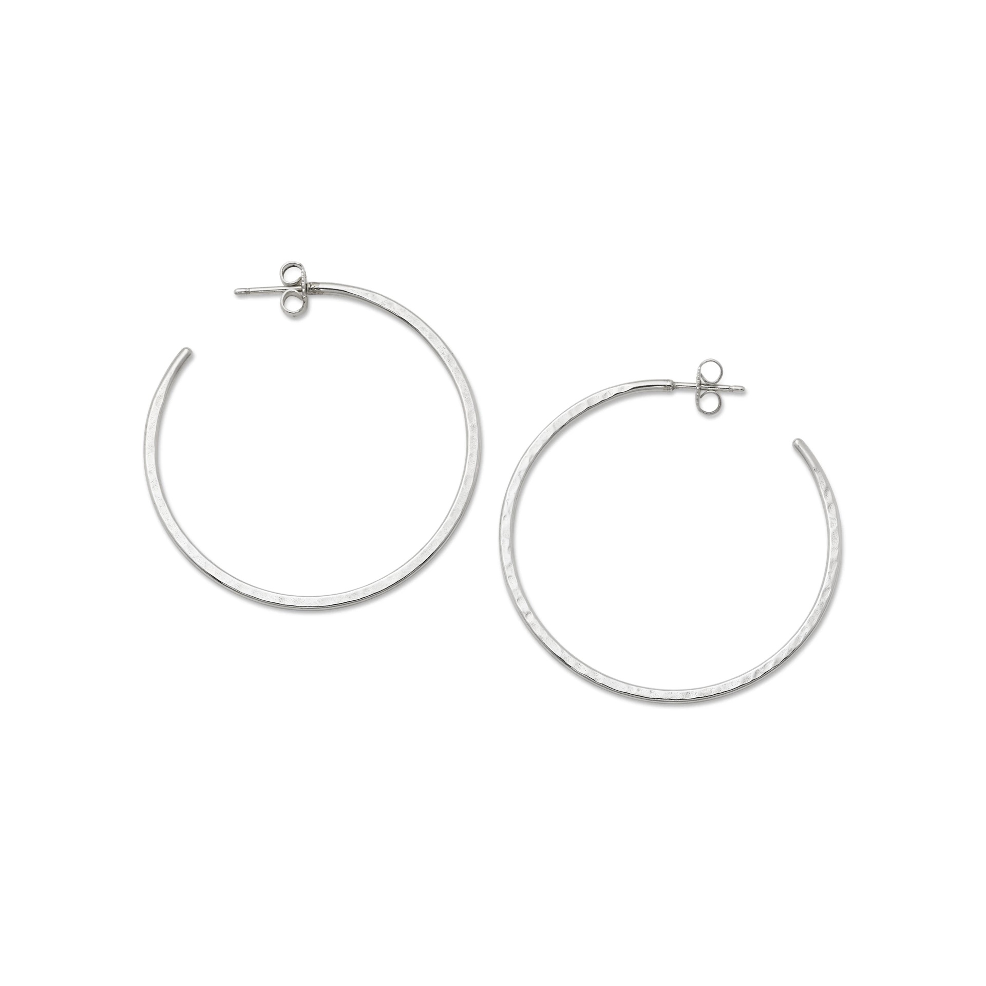 Classic Hammered Hoops