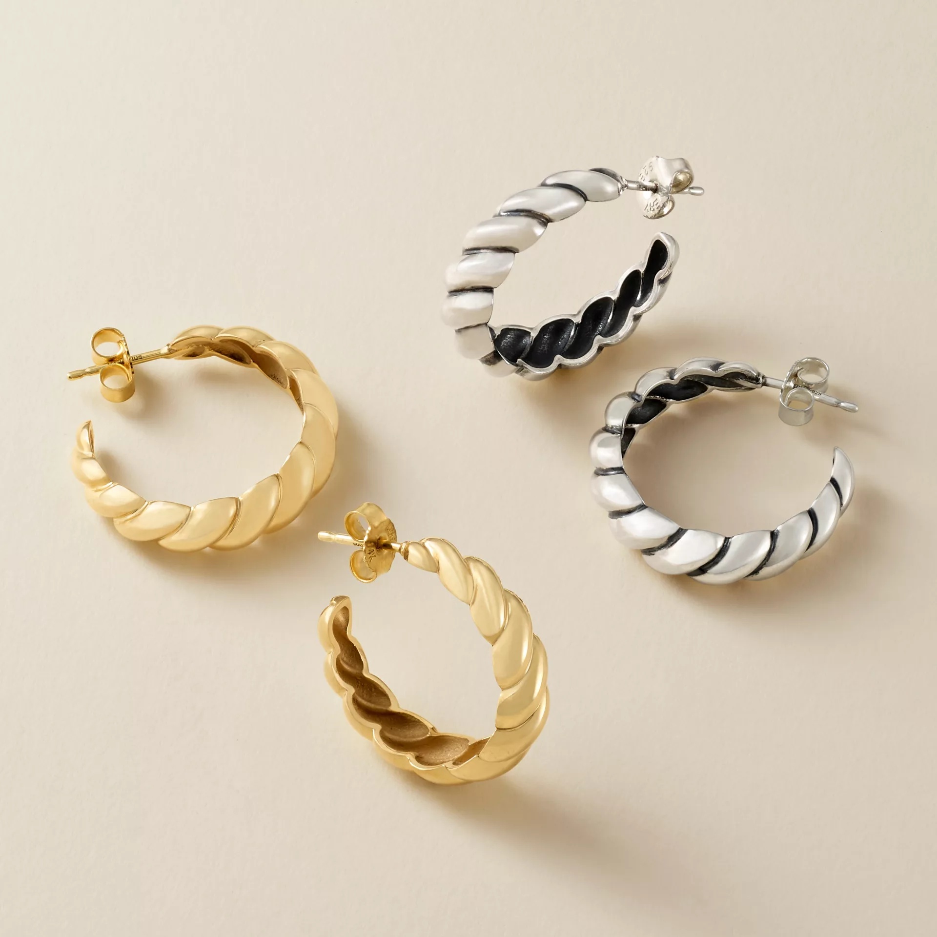 Half Twist Hoops - Image 2