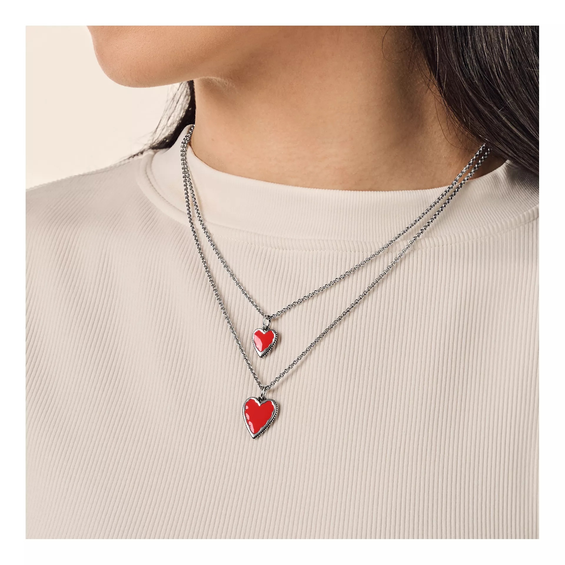Enamel Heart Charm - Image 5