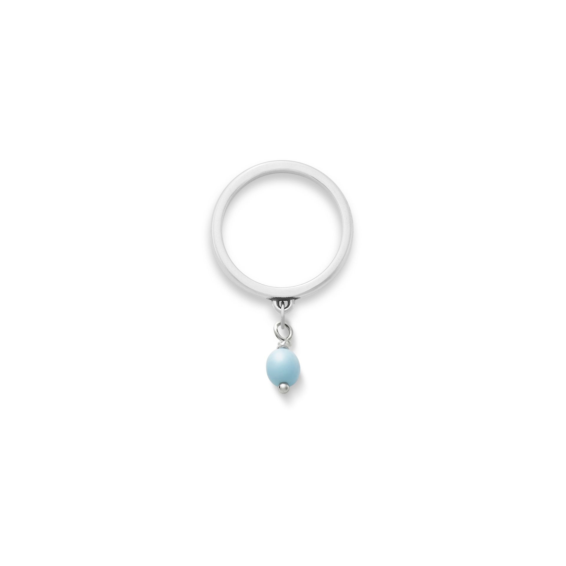 Glass Enhancer Bead Dangle Ring