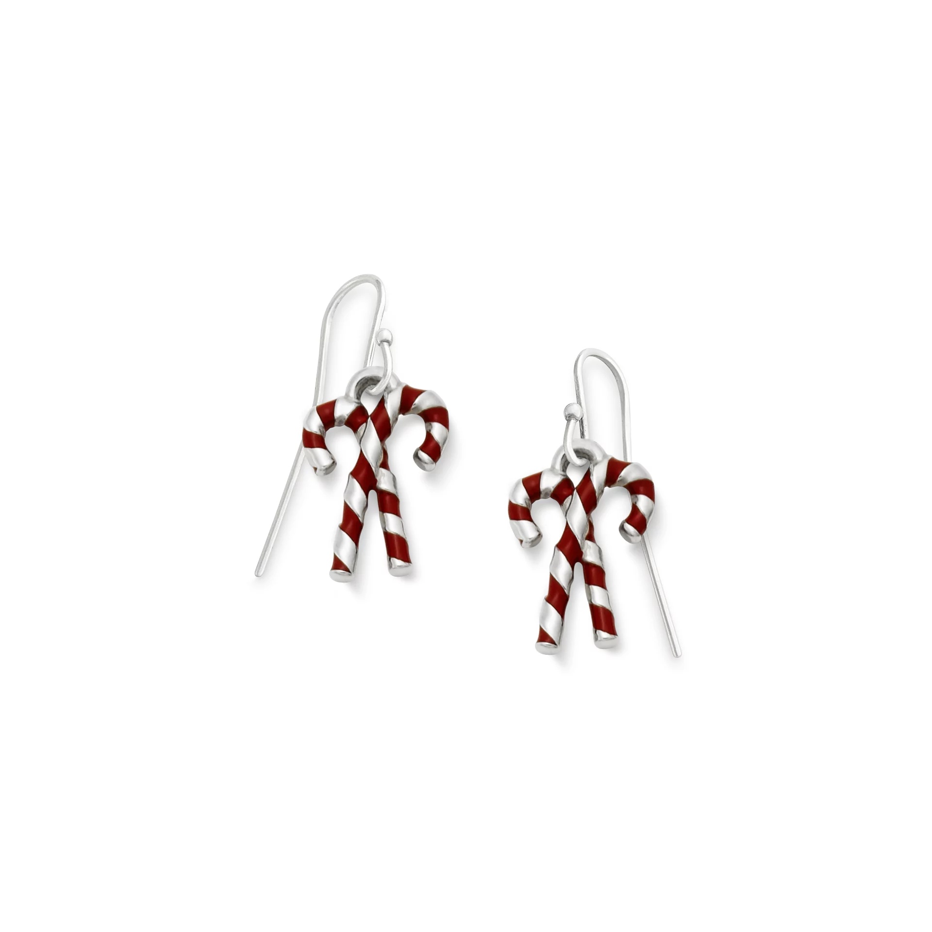 Enamel Candy Cane EarShop All Rings