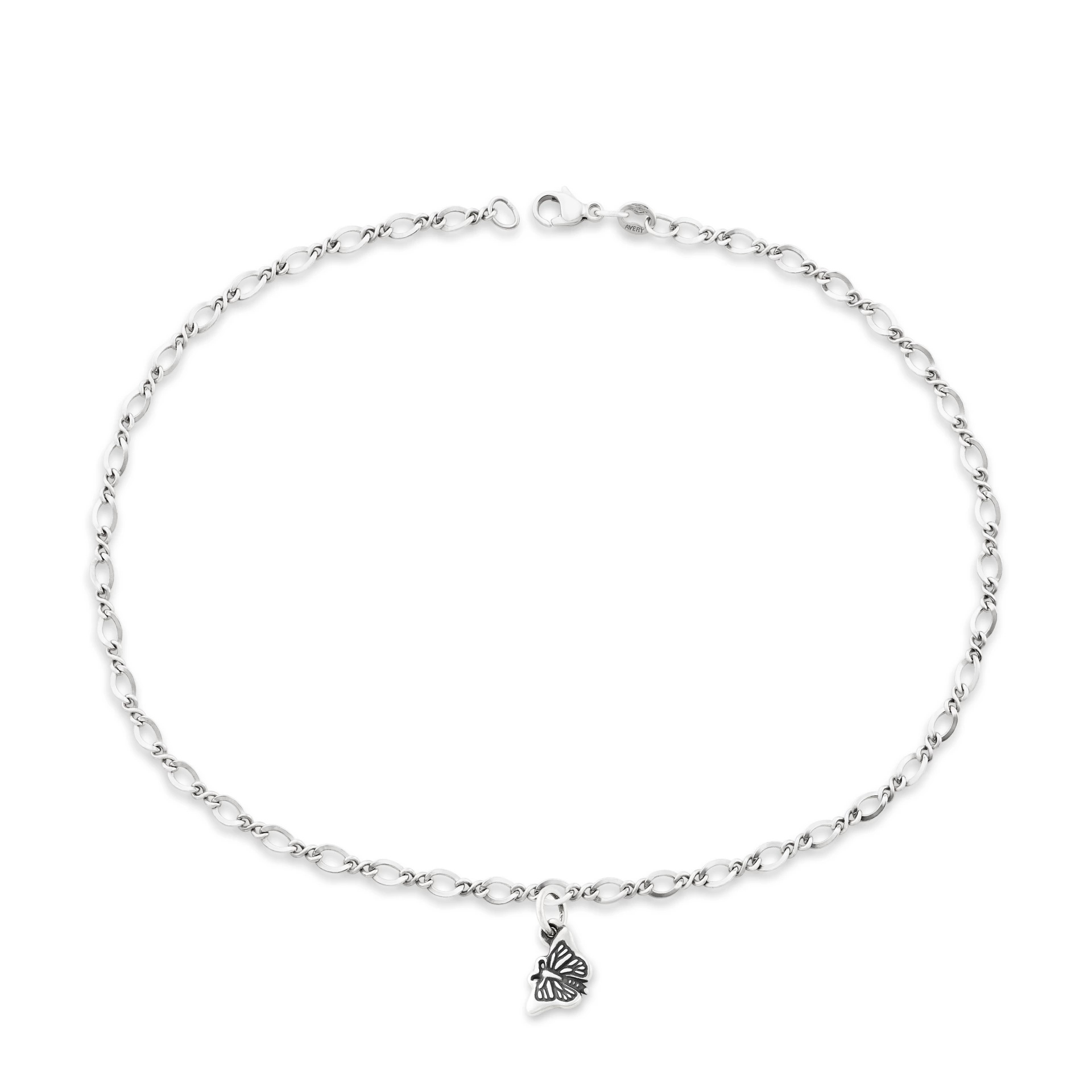 Mini Monarch Butterfly Anklet