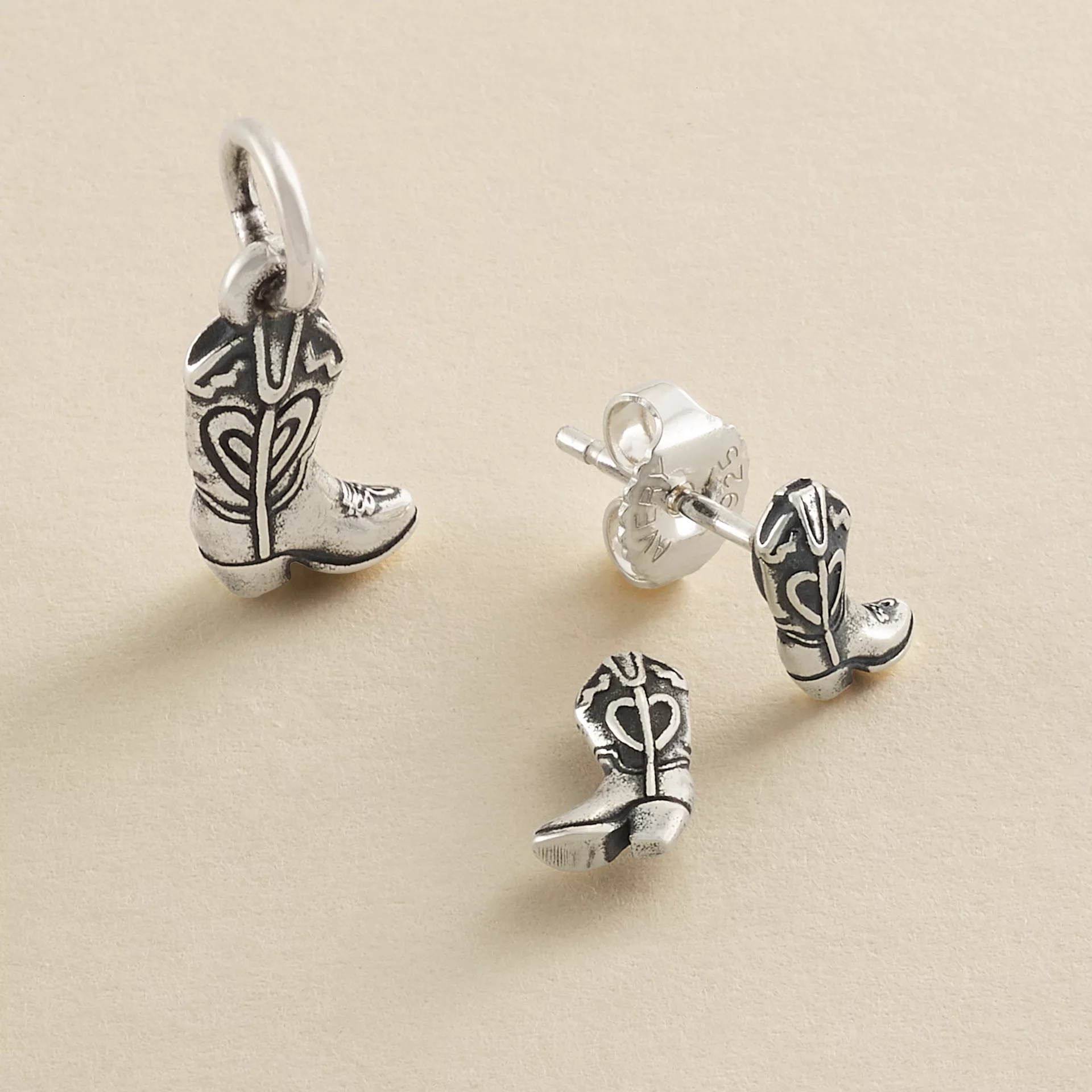 Mini Cowgirl Boot Studs - Image 2
