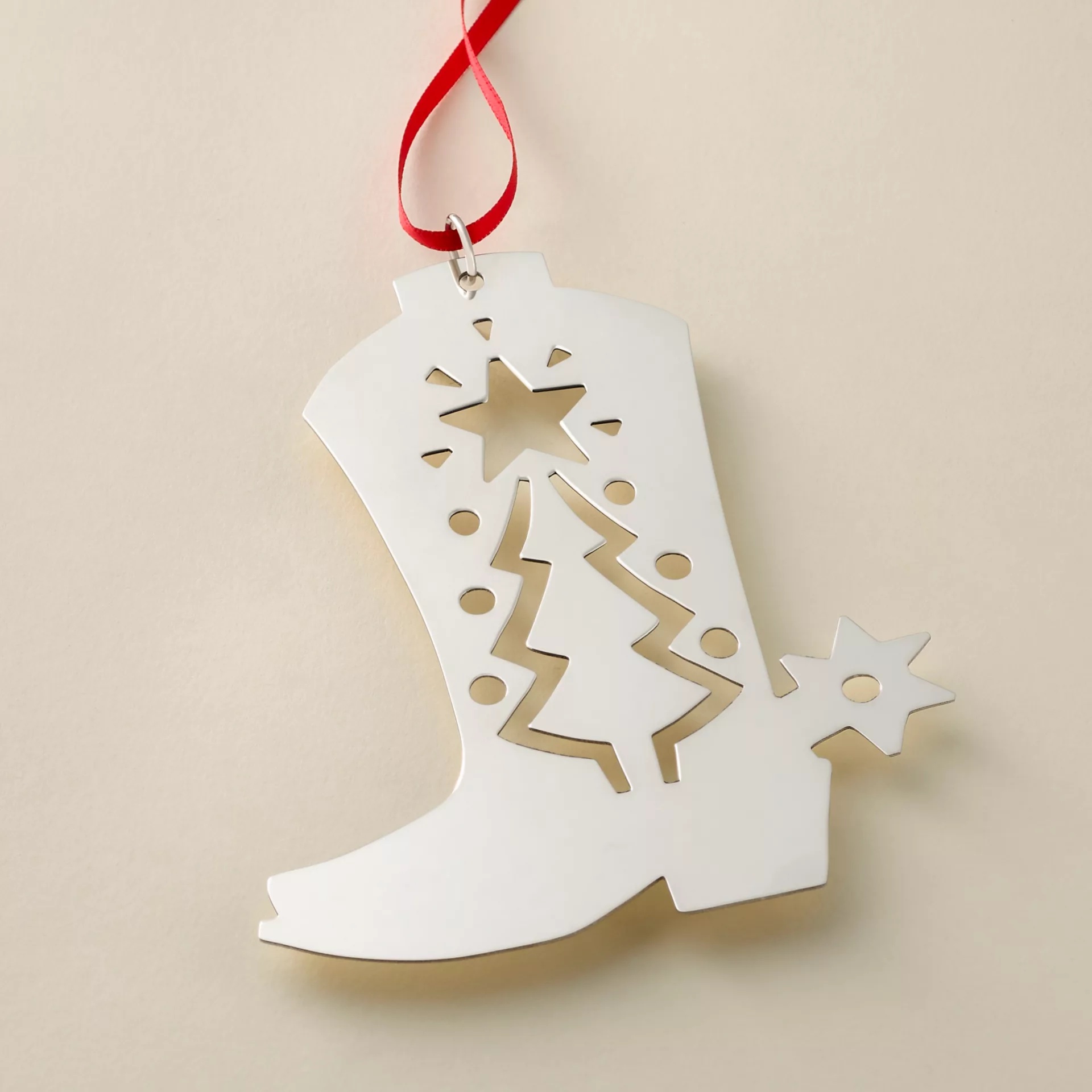 Western Boot Christmas Ornament - Image 2