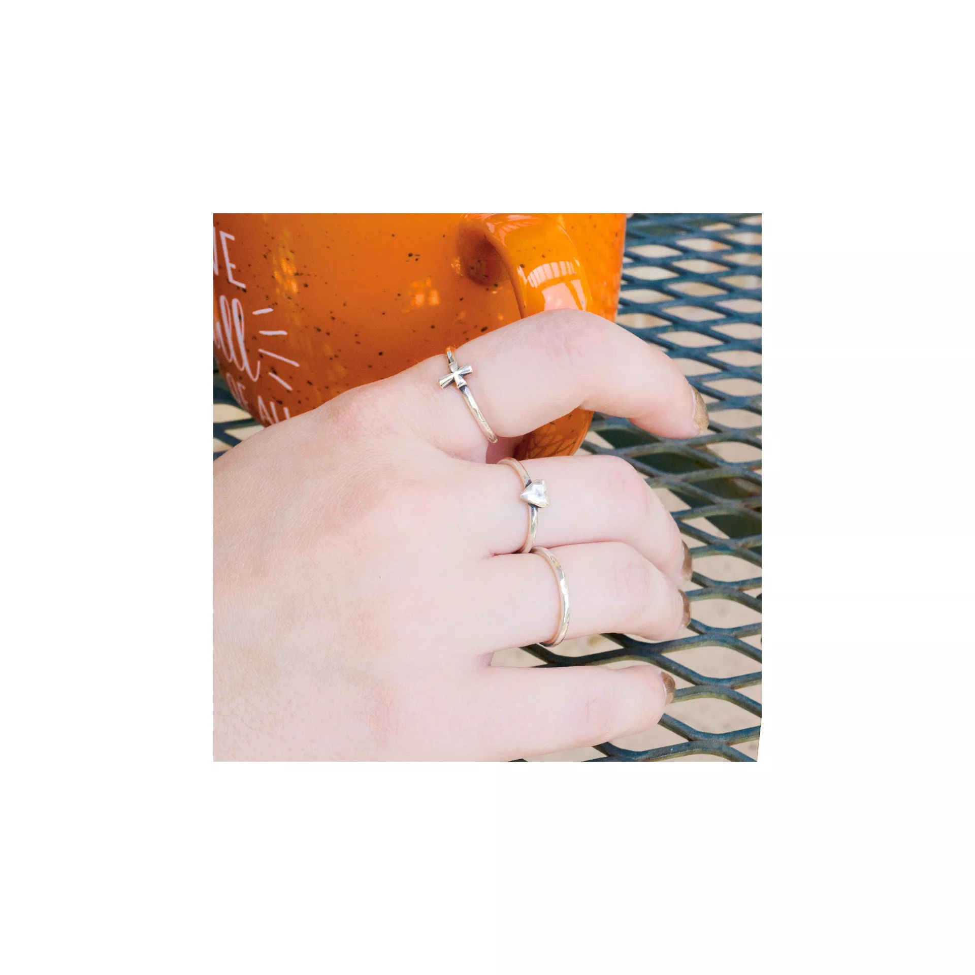 Faith and Love Ring Set - Image 4