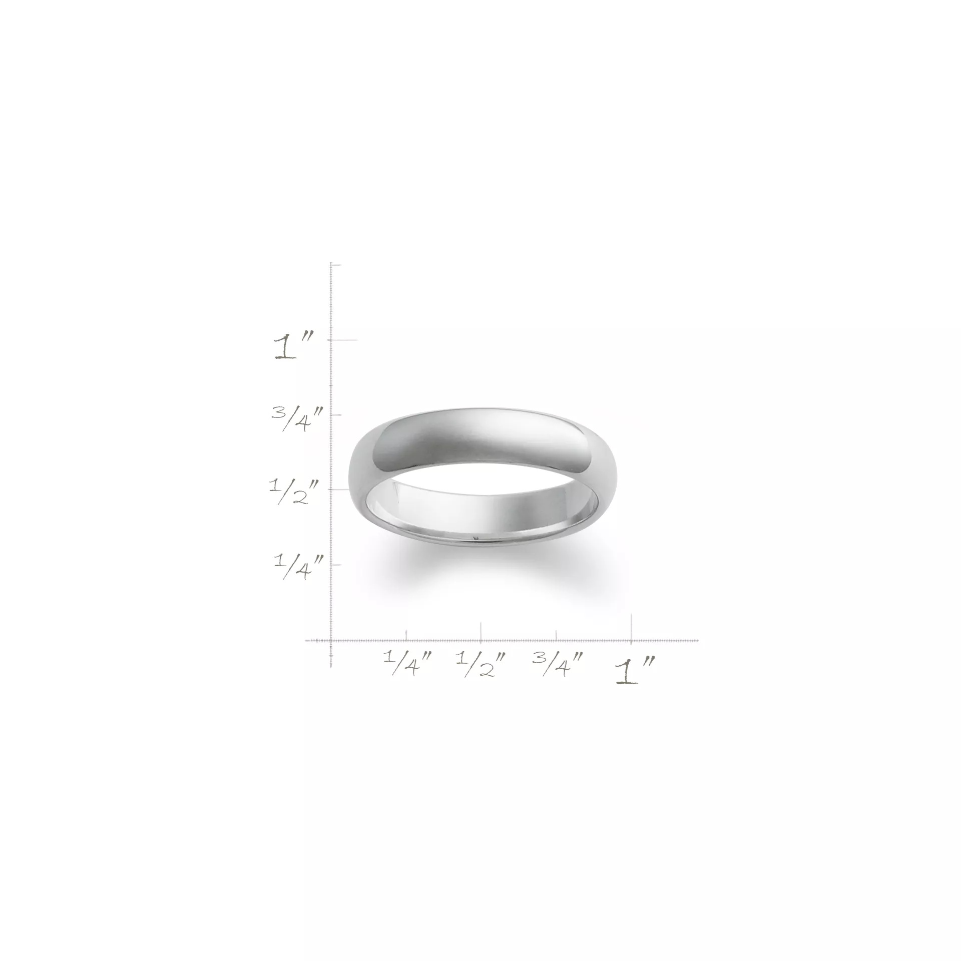 Narrow Athena Wedding Ring - Image 2