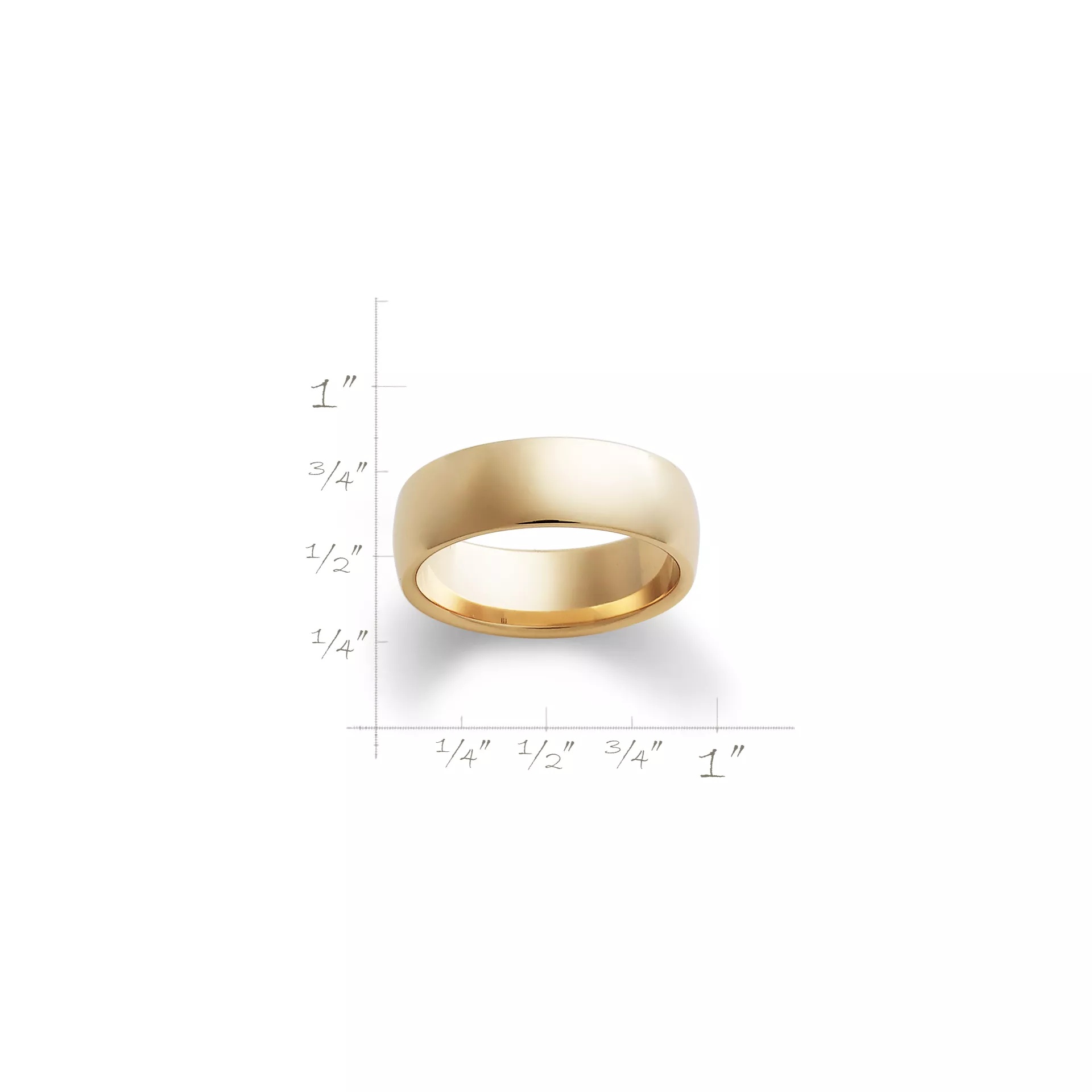 Wide Athena Wedding Ring - Image 2